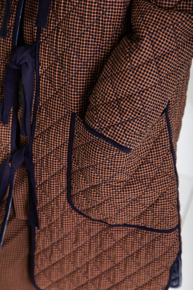 Aveline Coat in Midnight