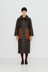 Faux Fur Long Coat