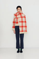 Check Knit Scarf
