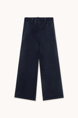 Velvet Pants in Ink Blue