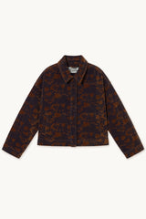 Denim Jacquard Jacket
