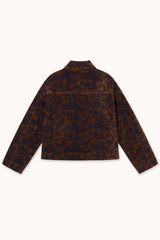 Denim Jacquard Jacket