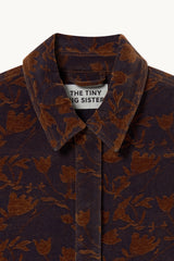 Denim Jacquard Jacket