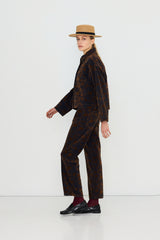 Denim Jacquard Jacket