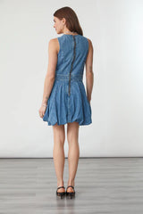 Adi Mini Dress in Malibu