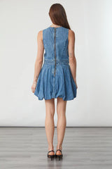 Adi Mini Dress in Malibu