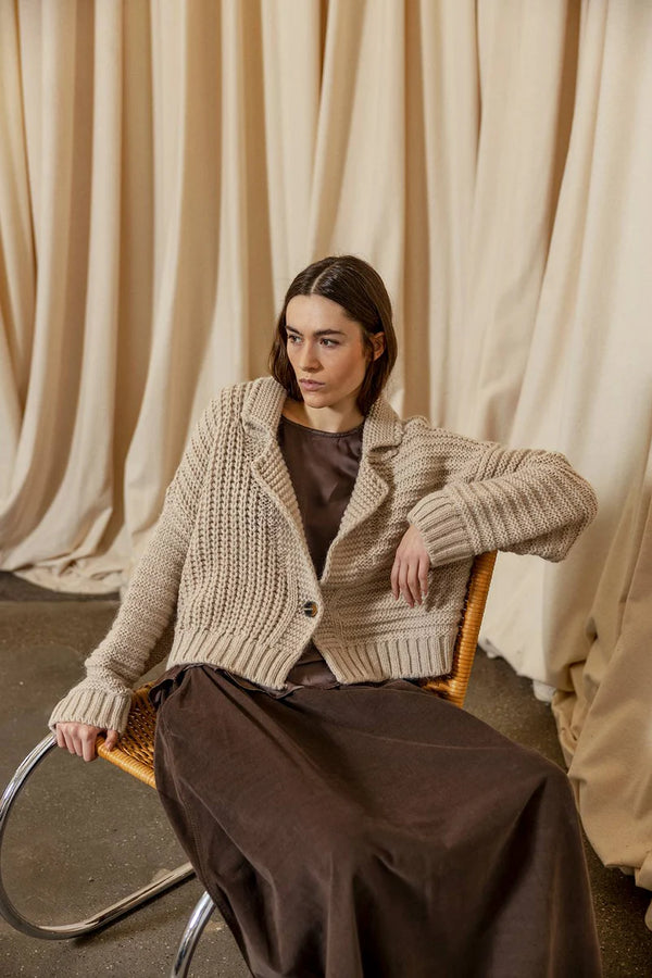Hailey Corduroy Skirt in Coffee
