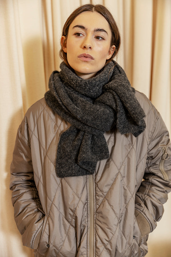 Scarf in Charcoal