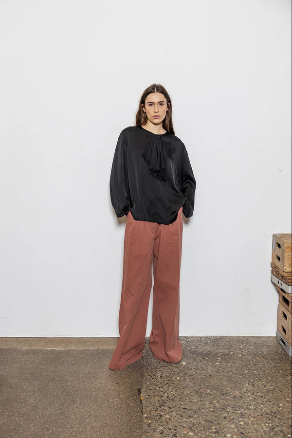 Ravenna Blouse in Black