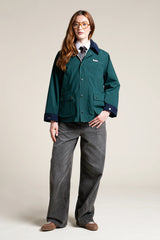 Archives Raincoat in Evergreen
