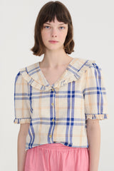 Tartan Collar Shirt