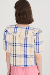 Tartan Collar Shirt