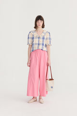 Paper touch culotte in Pink