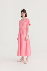 Shirt Dress in Pink