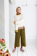 Bailey Knit Jumper in Winter White