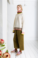 Bailey Knit Jumper in Winter White