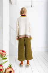 Bailey Knit Jumper in Winter White