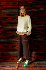 Bailey Knit Jumper in Winter White