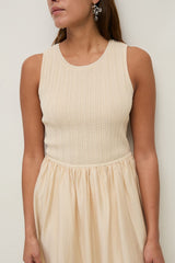 Maxi Dress in Ecru
