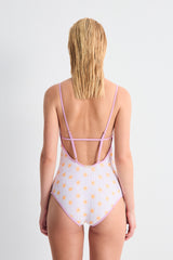 Rani Sun Striped Swimsuit in Pink