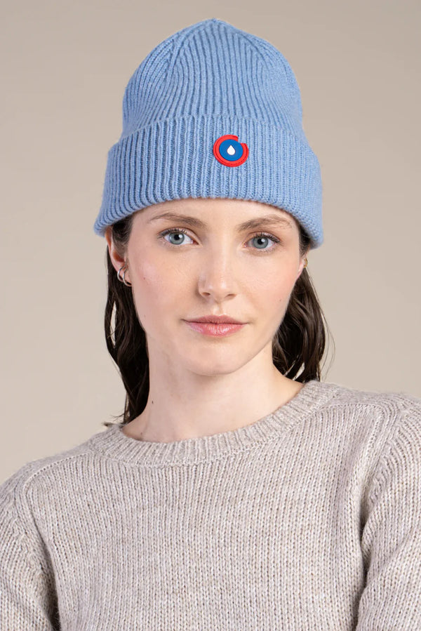 Wool Beanie in Iceberg