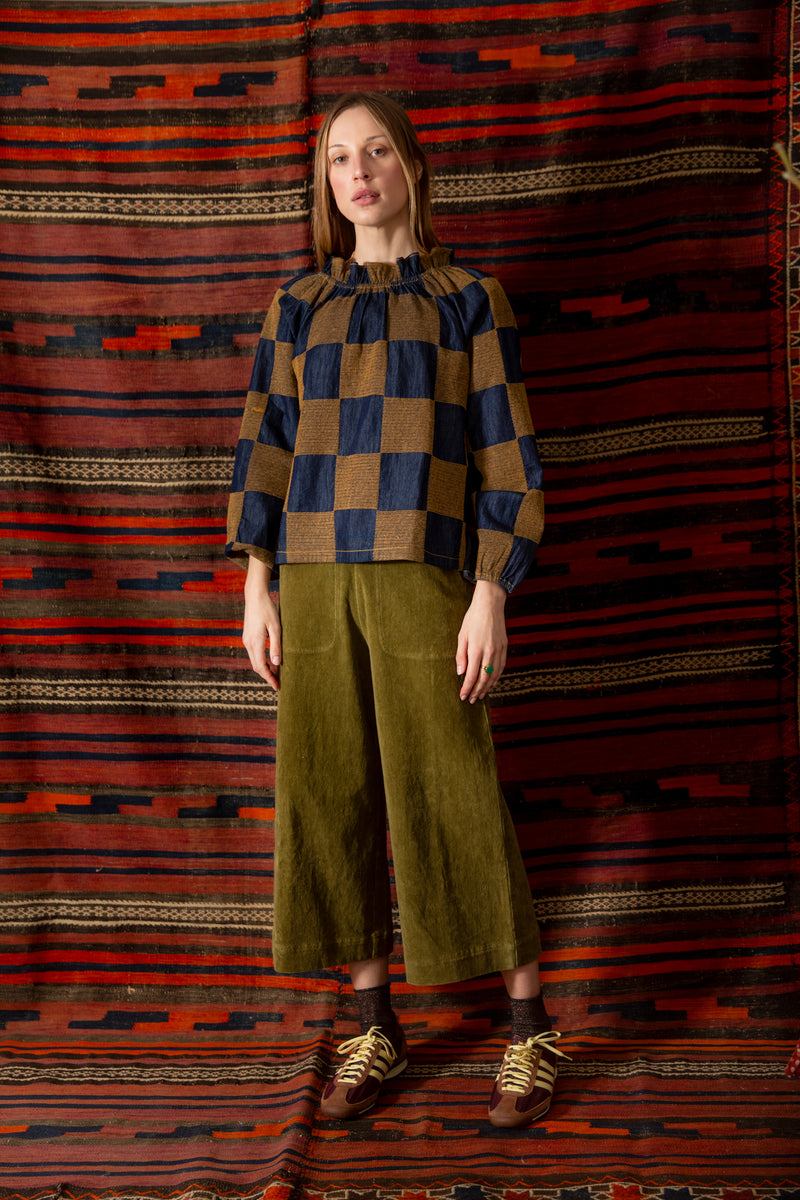 Bijou Trousers in Olive