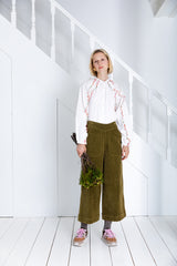 Bijou Trousers in Olive