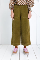 Bijou Trousers in Olive
