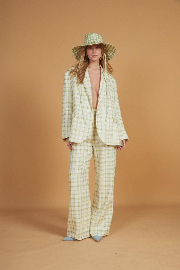 Frankie Plaid Blazer