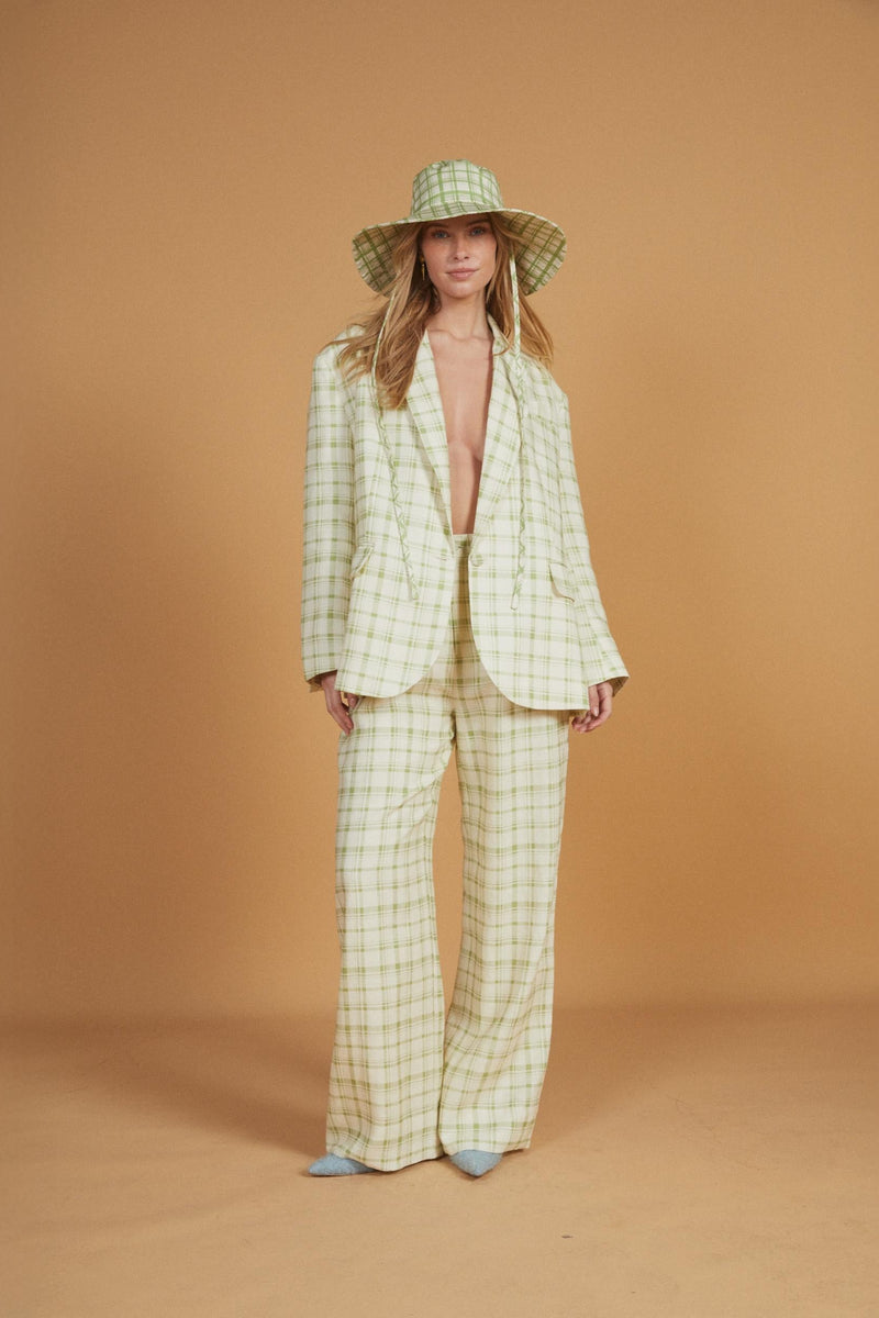 Frankie Plaid Blazer