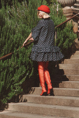 Star Genoa Mini Dress in Navy