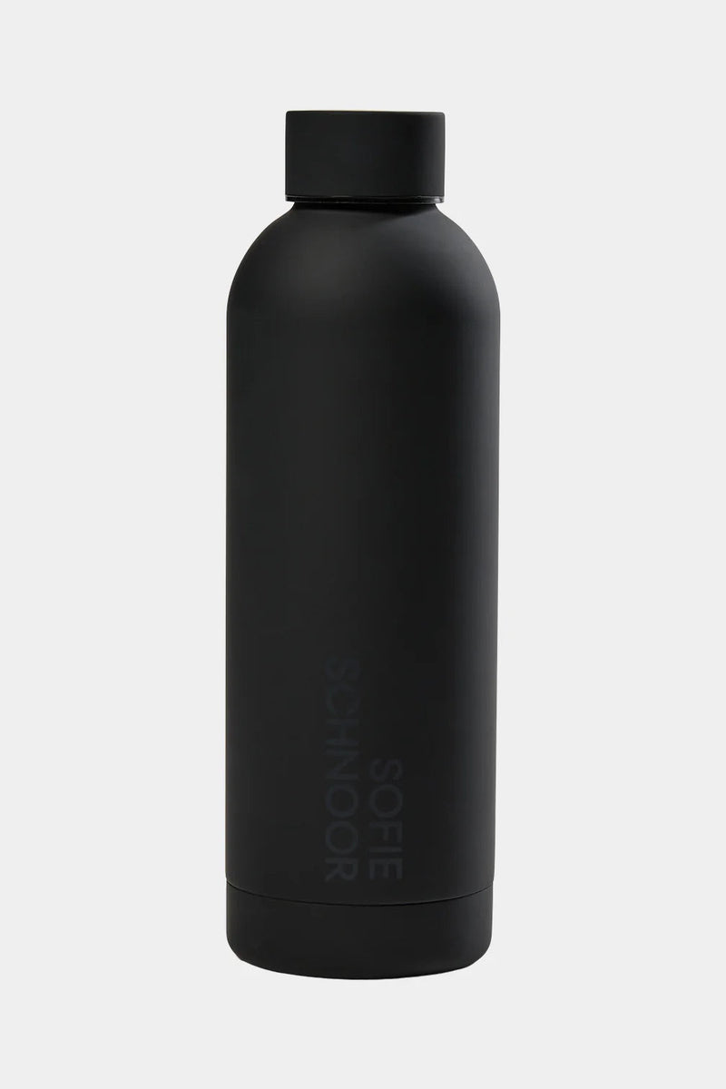Stainless Steel Water Bottle in Black