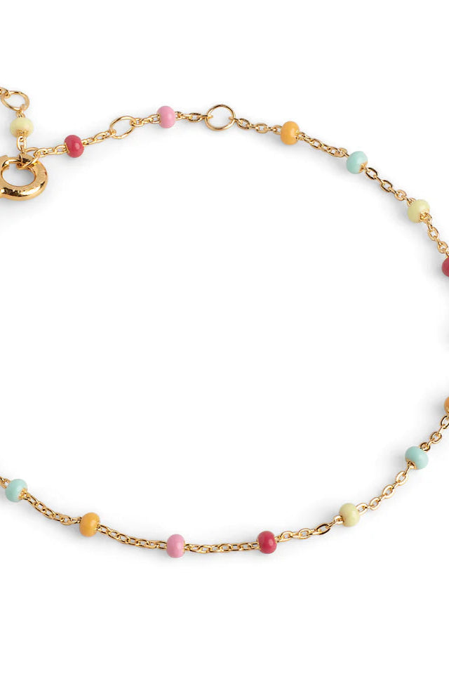 Lola Beaded Bracelet in Rainbow