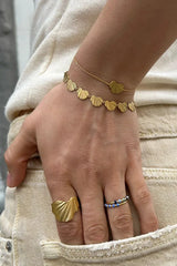Wave Bracelet in Gold