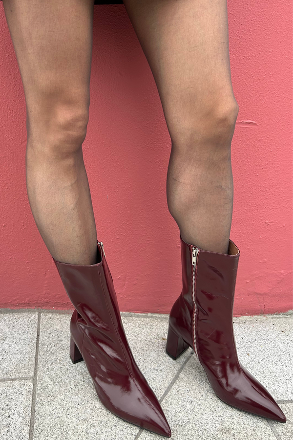 Piper Boots in Burgundy