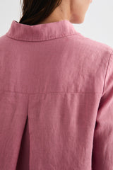 Aurora Shirt in Dark Pink