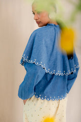 Cape Shirt in Chambray