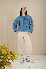 Cape Shirt in Chambray