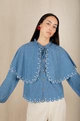 Cape Shirt in Chambray