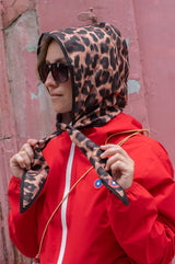 Leopard Bonnet Head Scarf