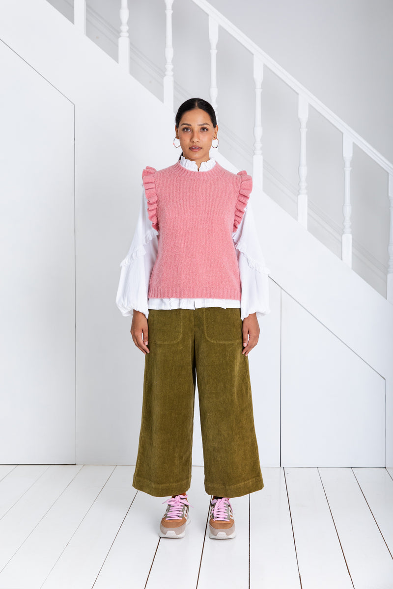 Claude Vest in Rose