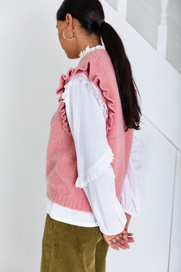 Claude Vest in Rose
