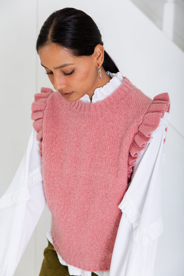 Claude Vest in Rose