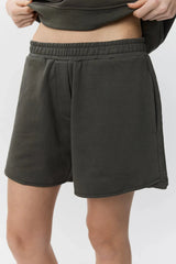 Sweat Shorts in Warm Stone