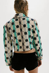 Cassie Mod Jacket in Ivory