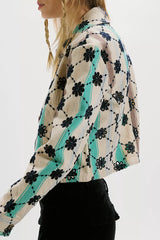 Cassie Mod Jacket in Ivory