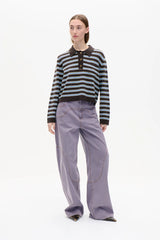 Cori Sweater in Coffee Stripe