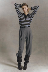 Cori Sweater in Coffee Stripe