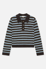 Cori Sweater in Coffee Stripe