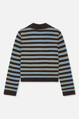 Cori Sweater in Coffee Stripe